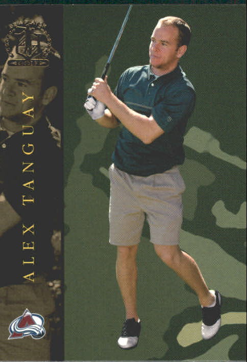 2002-03 BAP Signature Series Golf #GS4 Alex Tanguay