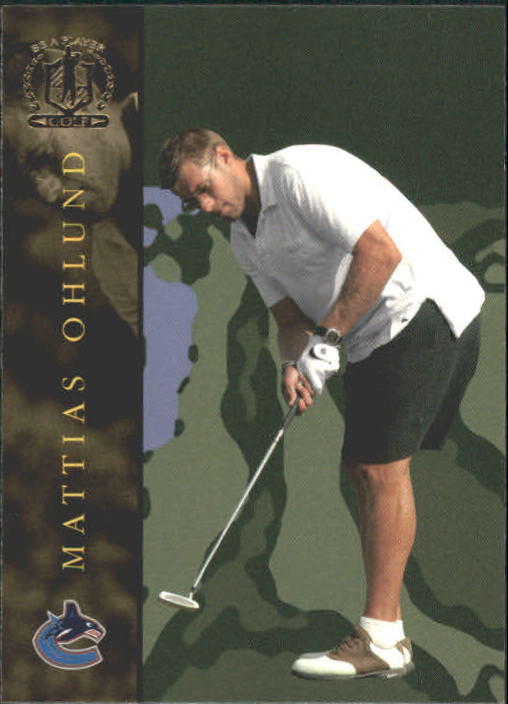 2002-03 BAP Signature Series Golf #GS56 Mattias Ohlund