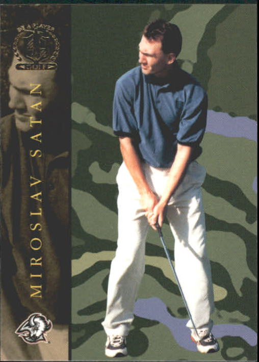 2002-03 BAP Signature Series Golf #GS63 Miroslav Satan
