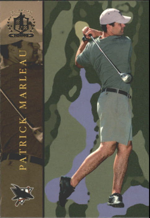2002-03 BAP Signature Series Golf #GS68 Patrick Marleau