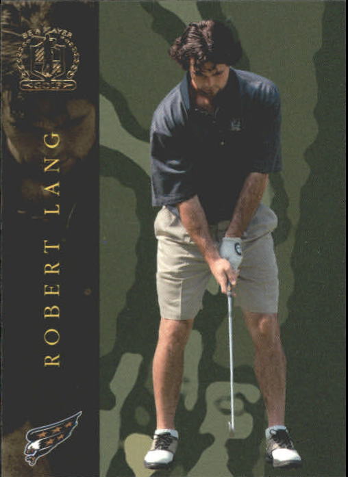 2002-03 BAP Signature Series Golf #GS77 Robert Lang