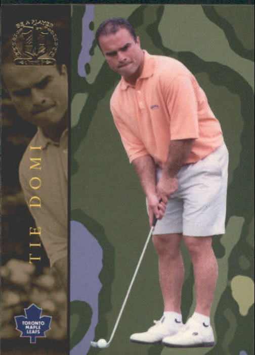 2002-03 BAP Signature Series Golf #GS94 Tie Domi