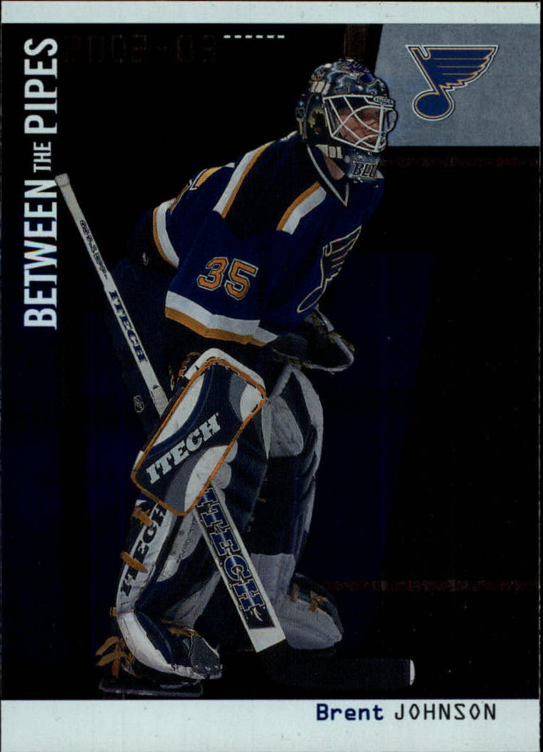 2002-03 Between the Pipes #55 Brent Johnson