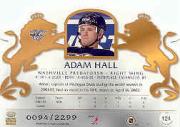 2002-03 Crown Royale #124 Adam Hall RC back image
