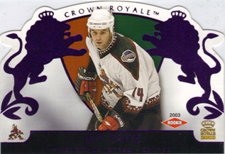 2002-03 Crown Royale Purple #132 Jeff Taffe