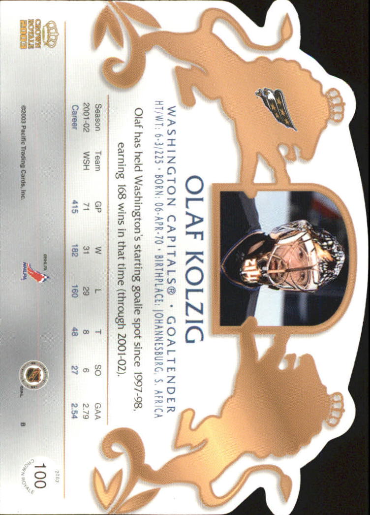 B0452- 2002-03 Crown Royale Retail Hk Cards 1-140 -You Pick- 15+ FREE US SHIP - Picture 147 of 189
