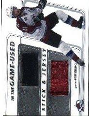 2002-03 ITG Used Jersey and Stick #SJ3 Peter Forsberg