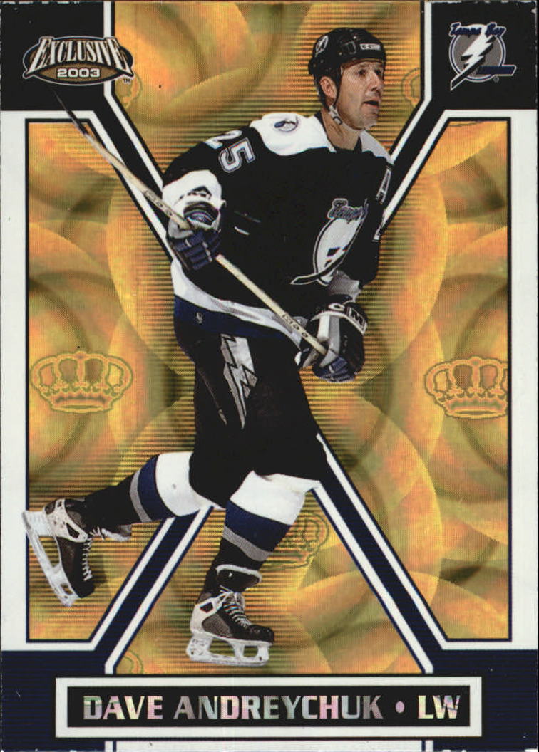2002-03 Pacific Exclusive Gold #154 Dave Andreychuk