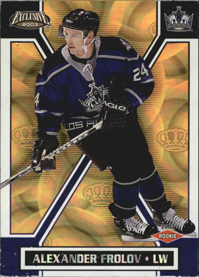 2002-03 Pacific Exclusive Gold #199 Alexander Frolov