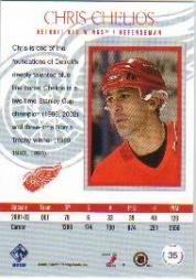 2002-03 Private Stock Reserve Retail #35 Chris Chelios back image