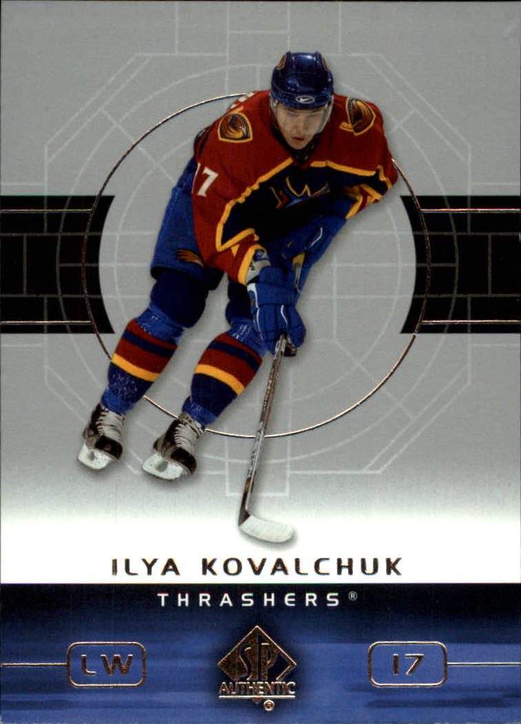 2002-03 SP Authentic #5 Ilya Kovalchuk