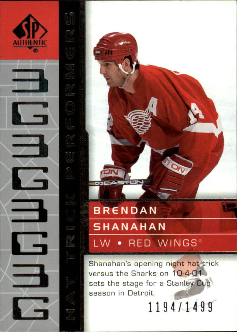 2002-03 SP Authentic #97 Brendan Shanahan HT