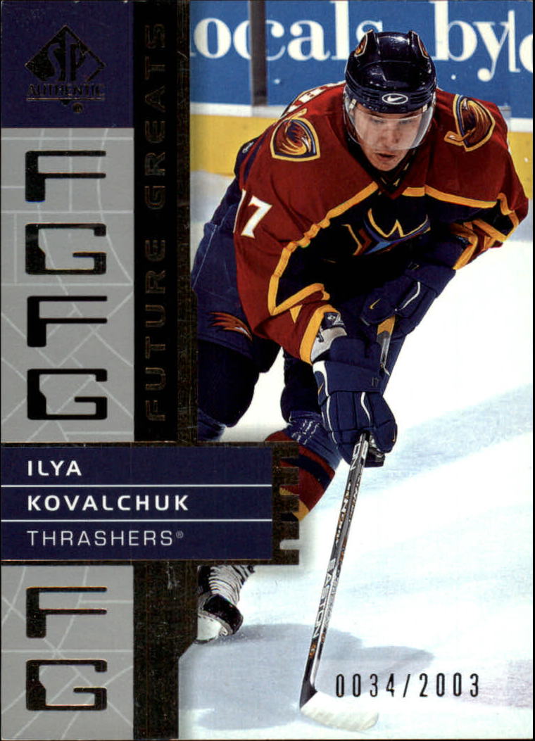 2002-03 SP Authentic #108 Ilya Kovalchuk FG