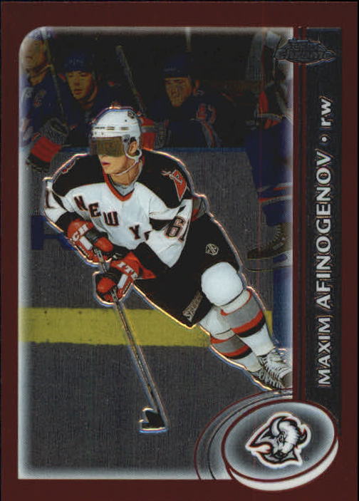 2002-03 Topps Chrome - #103 Maxim Afinogenov