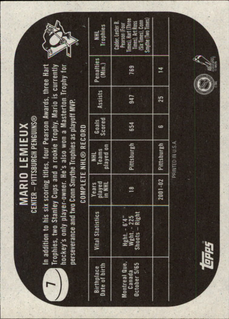 B6682- 2002-03 Topps Heritage Hockey Card #s 1-186 -You Pick- 15+ FREE US SHIP - Picture 13 of 262