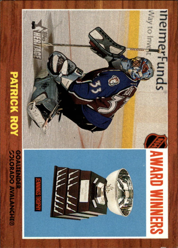 2002-03 Topps Heritage #102 Patrick Roy