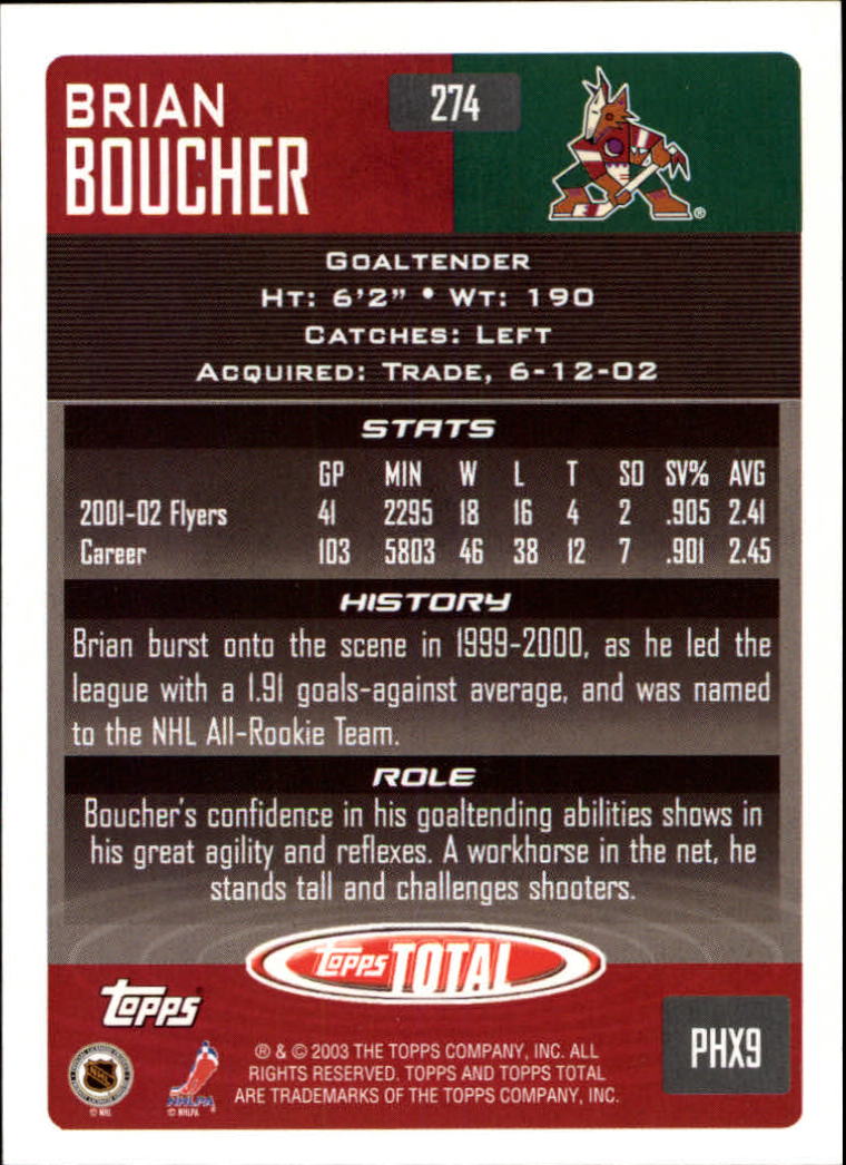 A4574- 2002-03 Topps Total Hk #s 251-440 +Inserts -You Pick- 15+ FREE US SHIP - Picture 49 of 427
