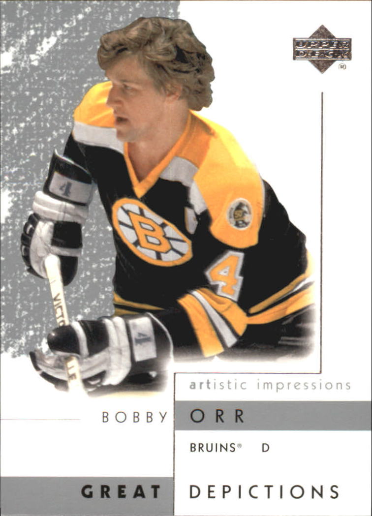 2002-03 UD Artistic Impressions Great Depictions #GD4 Bobby Orr