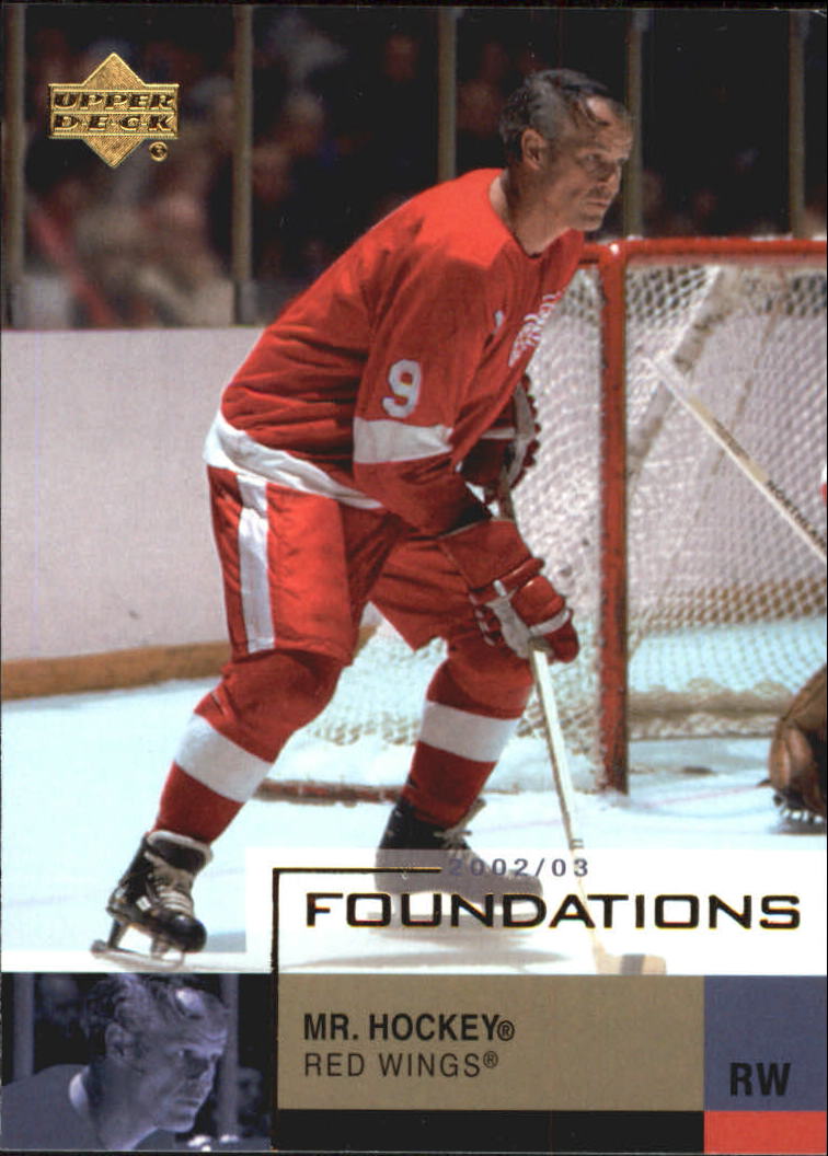 2002-03 Upper Deck Foundations #23 Gordie Howe