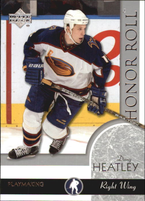 2002-03 Upper Deck Honor Roll #4 Dany Heatley