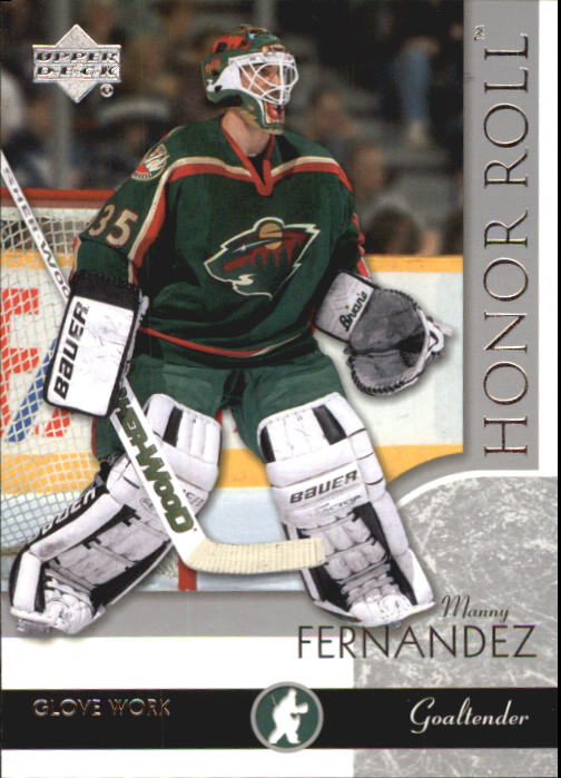 2002-03 Upper Deck Honor Roll - #22 Marty Turco