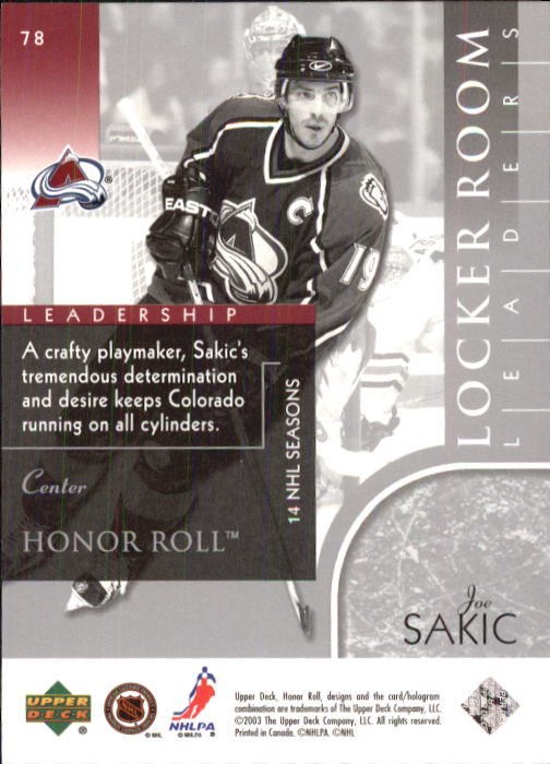 2002-03 Upper Deck Honor Roll - #22 Marty Turco