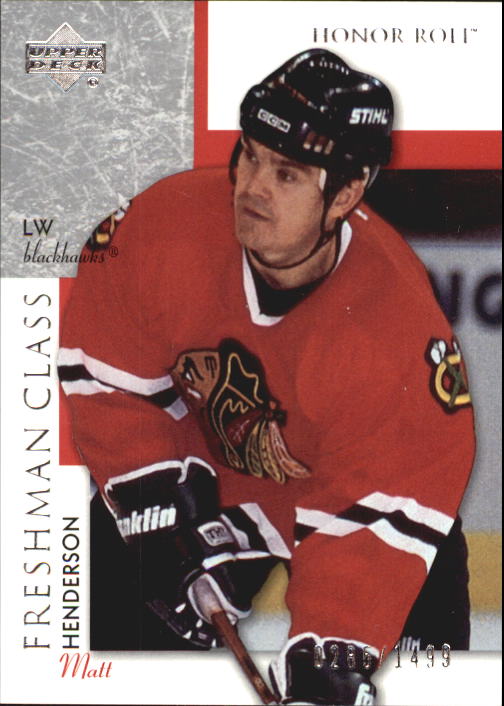 2002-03 Upper Deck Honor Roll - #22 Marty Turco