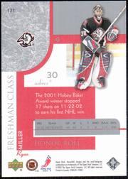 2002-03 Upper Deck Honor Roll - #22 Marty Turco