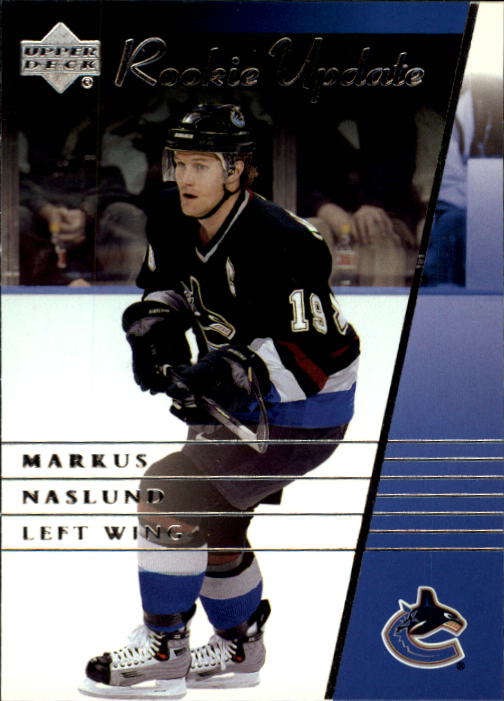 2002-03 Upper Deck Rookie Update #96 Markus Naslund
