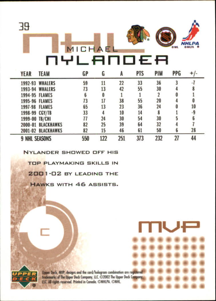 2002-03 Upper Deck MVP - #23 Maxim Afinogenov