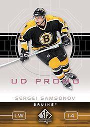 2002-03 SP Authentic UD Promos #7 Sergei Samsonov