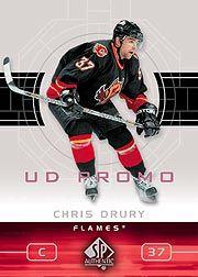 2002-03 SP Authentic UD Promos #20 Chris Drury