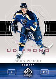 2002-03 SP Authentic UD Promos #77 Doug Weight