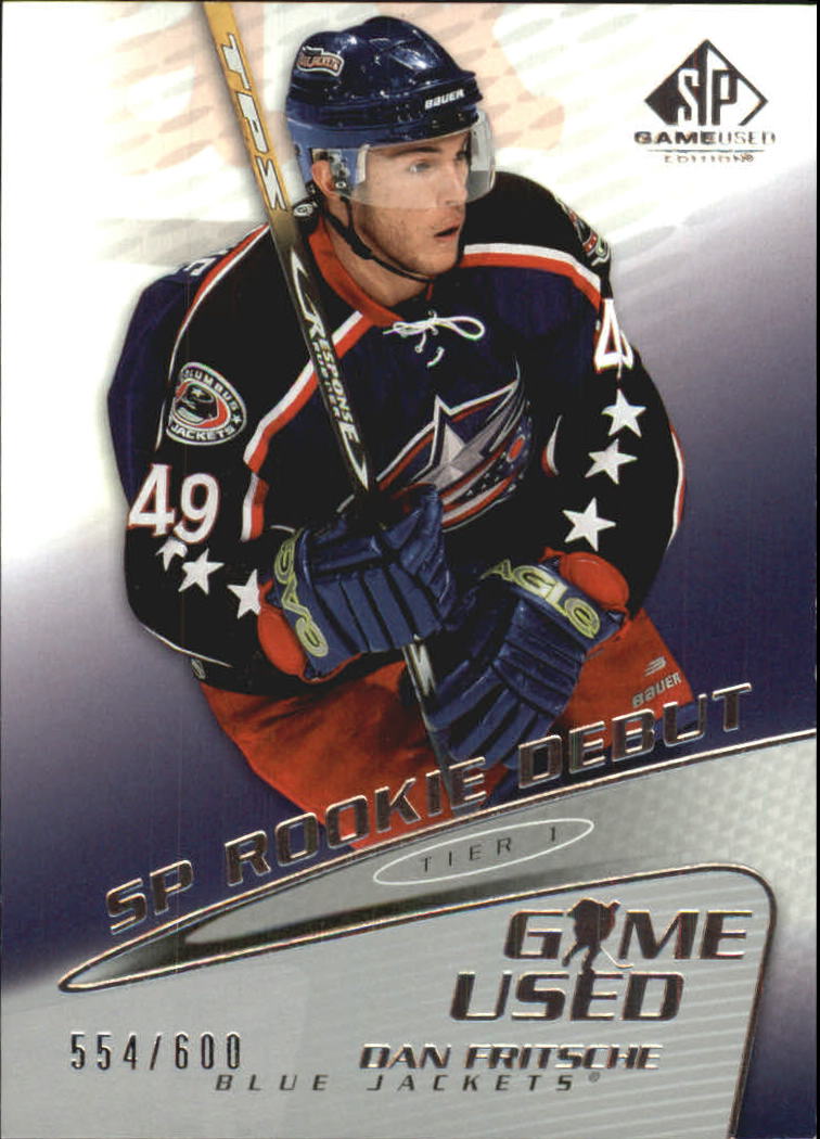 2003-04 SP Game Used #60 Dan Fritsche RC