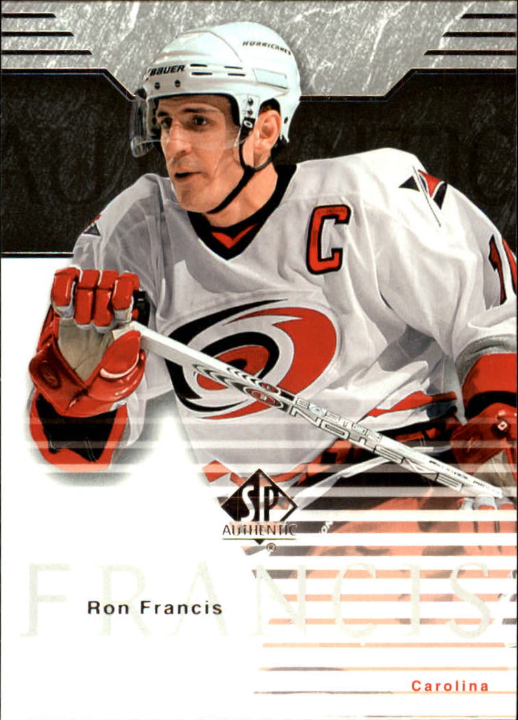 2003-04 SP Authentic #15 Ron Francis