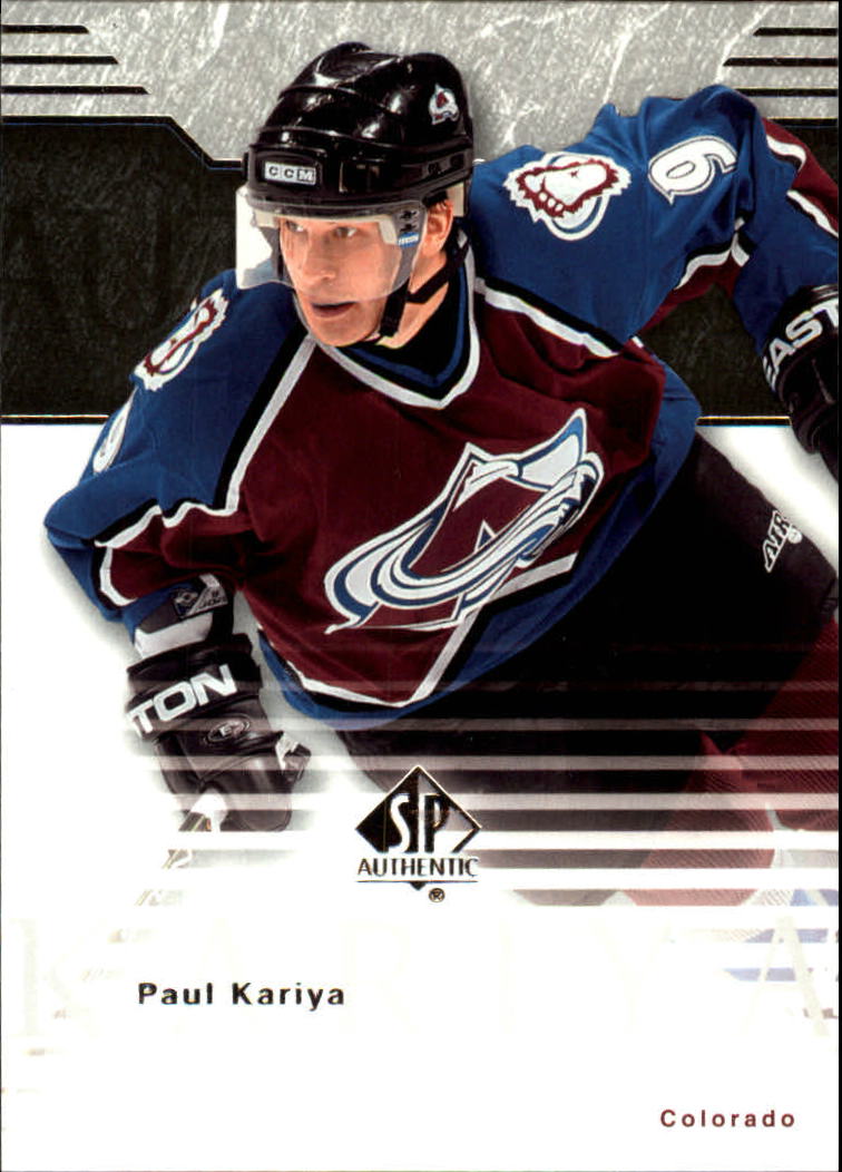 2003-04 SP Authentic #21 Paul Kariya