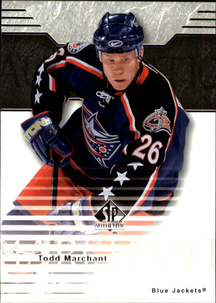 2003-04 SP Authentic #25 Todd Marchant