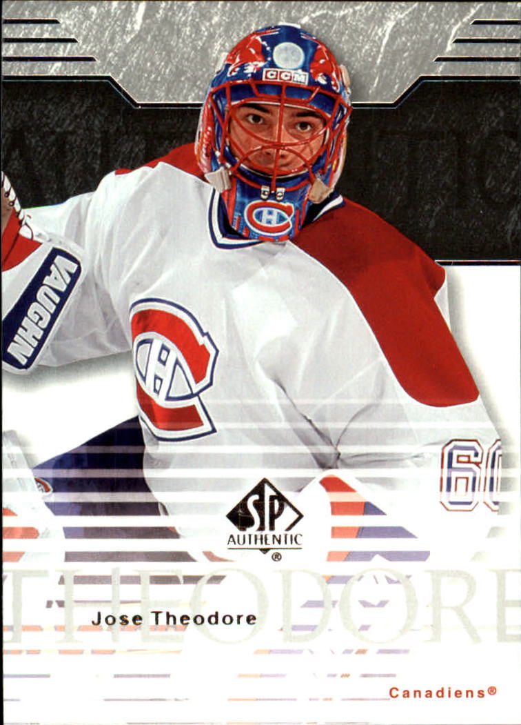 2003-04 SP Authentic #45 Jose Theodore