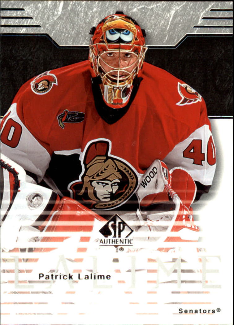 2003-04 SP Authentic #63 Patrick Lalime
