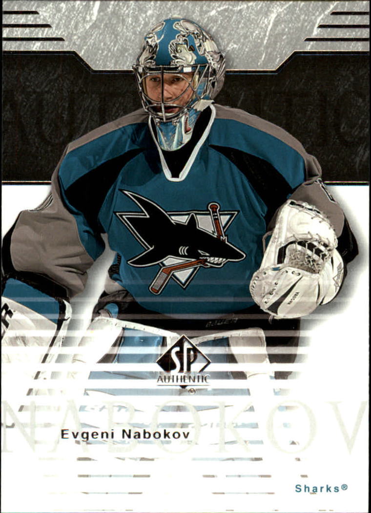 2003-04 SP Authentic #71 Evgeni Nabokov