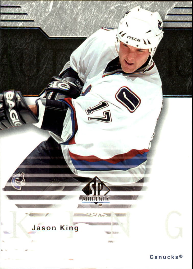 2003-04 SP Authentic #85 Jason King