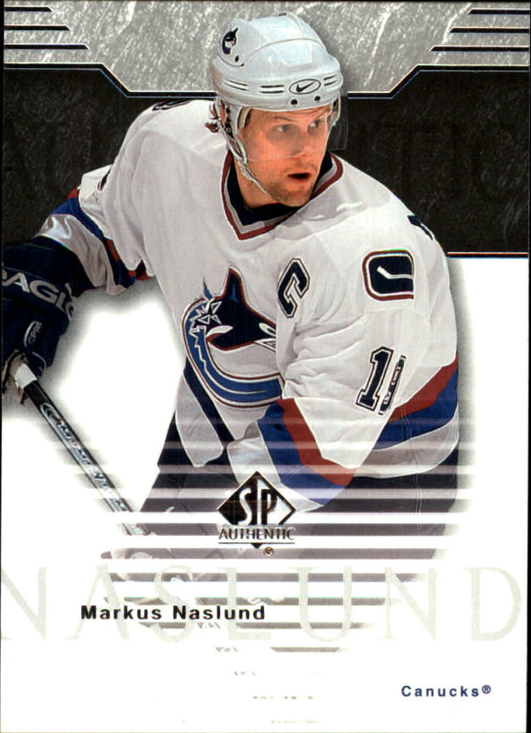 2003-04 SP Authentic #86 Markus Naslund