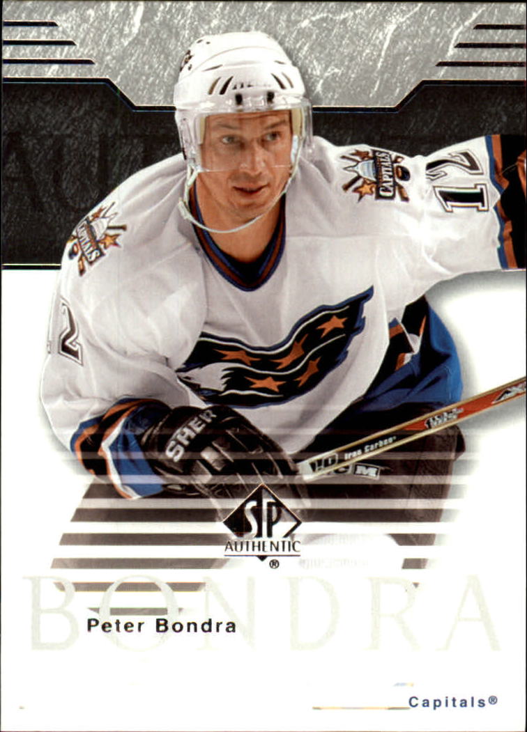 2003-04 SP Authentic #90 Peter Bondra