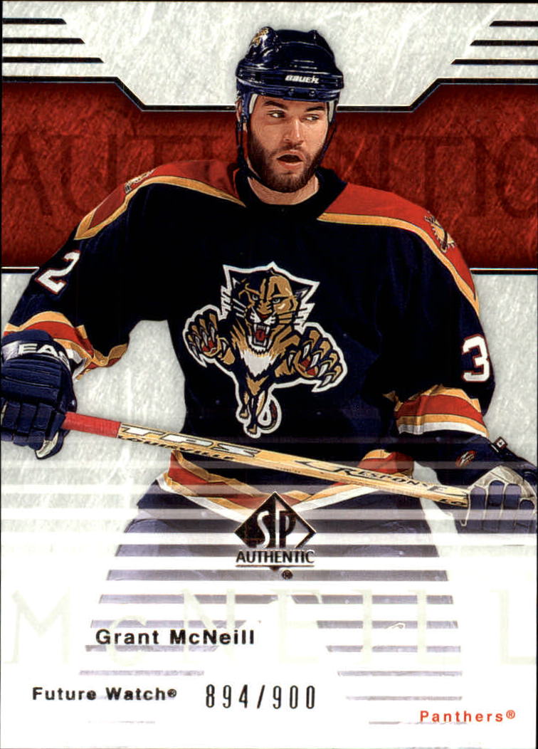 2003-04 SP Authentic #135 Grant McNeill RC