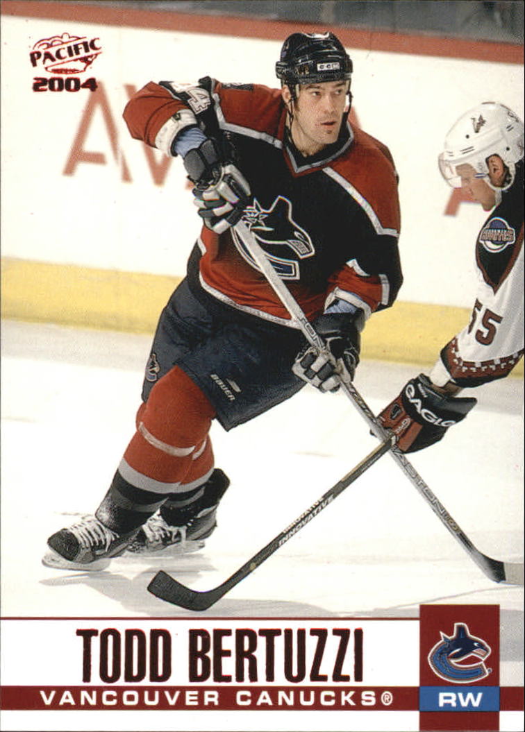 Todd Bertuzzi Hockey Cards