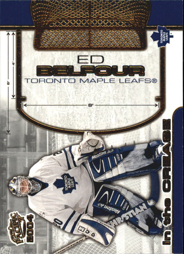 2003-04 Pacific In the Crease #11 Ed Belfour