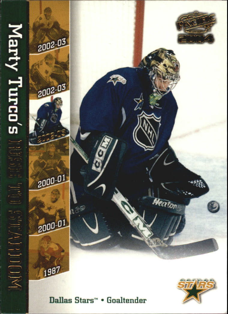 2003-04 Pacific Marty Turco #4 Marty Turco/2002-03 All-Star