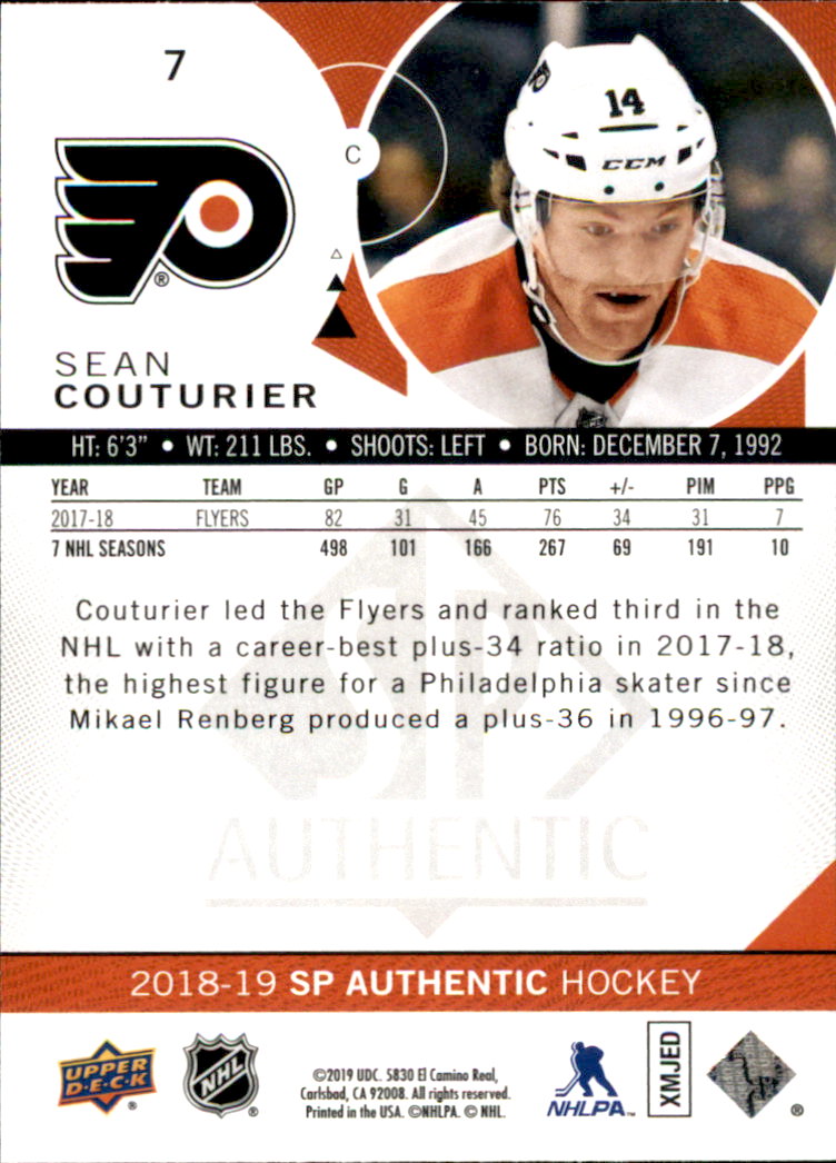 B2934- 2018-19 SP Authentic Hk #s 1-116 +Inserts -You Pick- 15+ FREE US SHIP - Picture 11 of 155