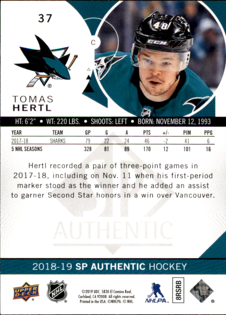 B2934- 2018-19 SP Authentic Hk #s 1-116 +Inserts -You Pick- 15+ FREE US SHIP - Picture 61 of 155
