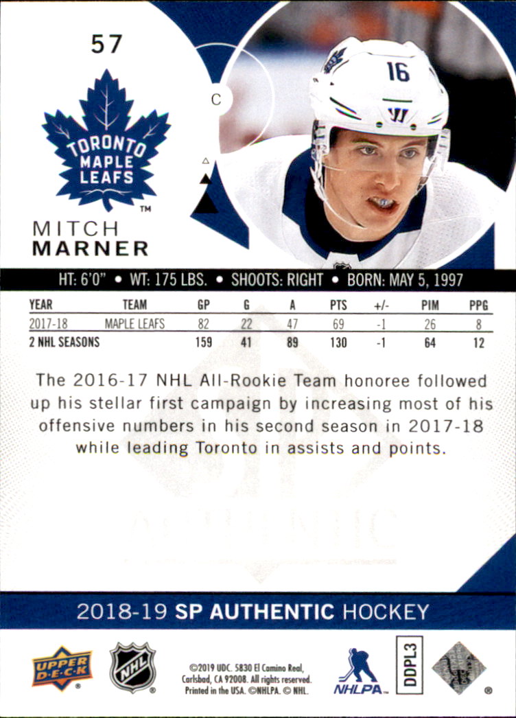 B2934- 2018-19 SP Authentic Hk #s 1-116 +Inserts -You Pick- 15+ FREE US SHIP - Picture 87 of 155